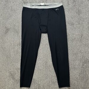 C9 by Champion Mens Sz L Base Layer Pants Solid Black